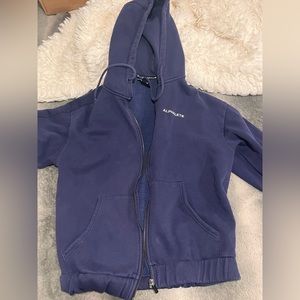 Dark blue alphalete sweater